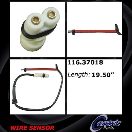 Centric Parts Brake Pad Sensor Wires, 116.37018 116.37018